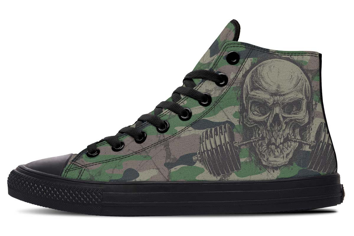 Camo Skull And Weights