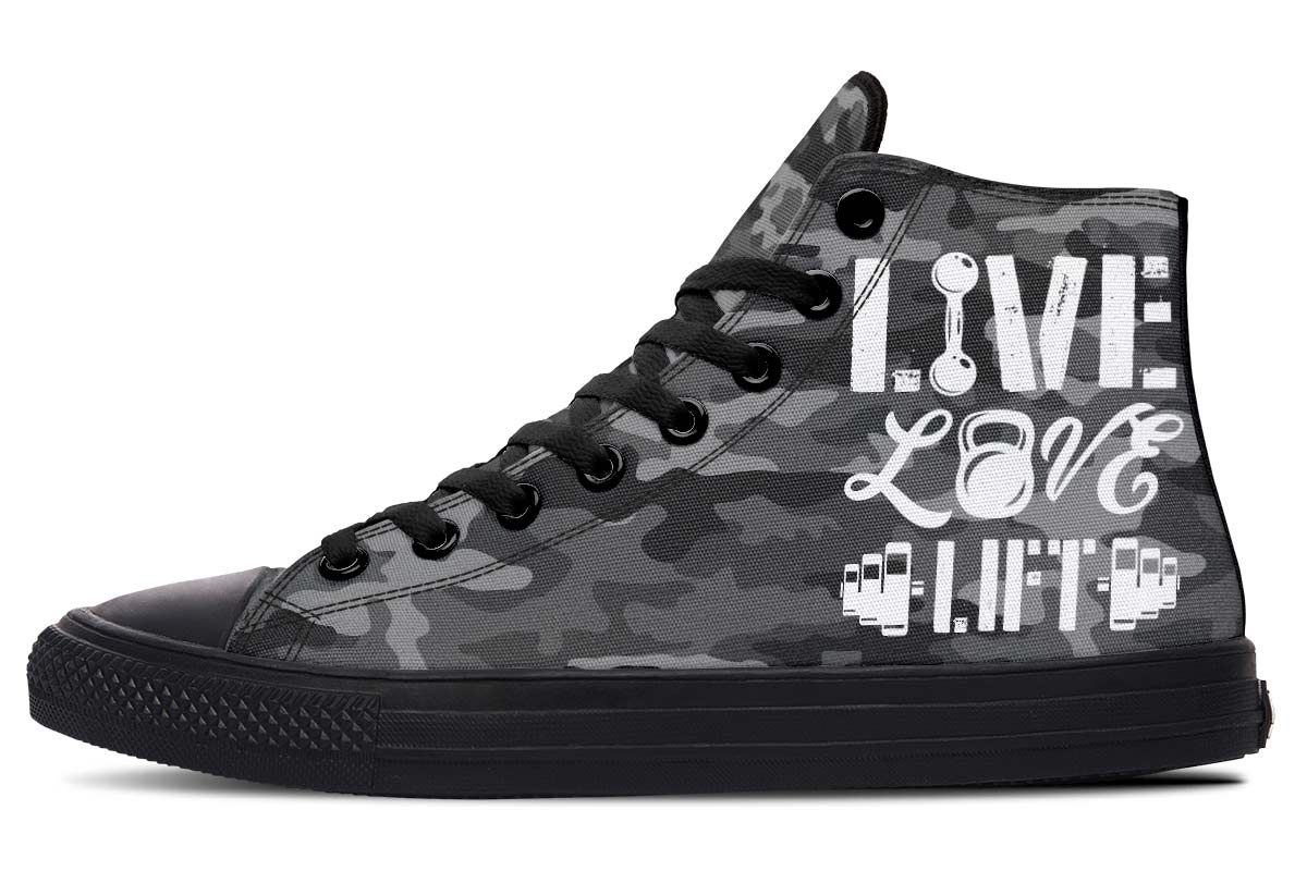 Grey Camo Live Love Lift