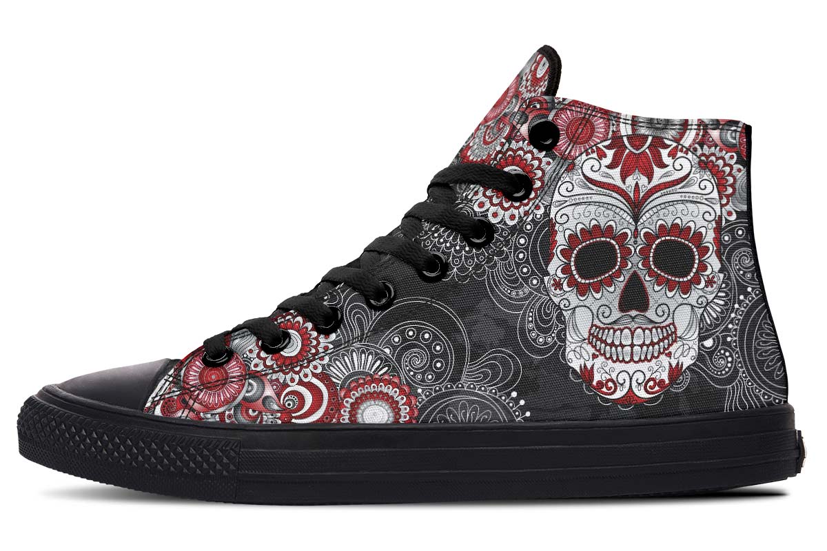 Skull Red Mandala