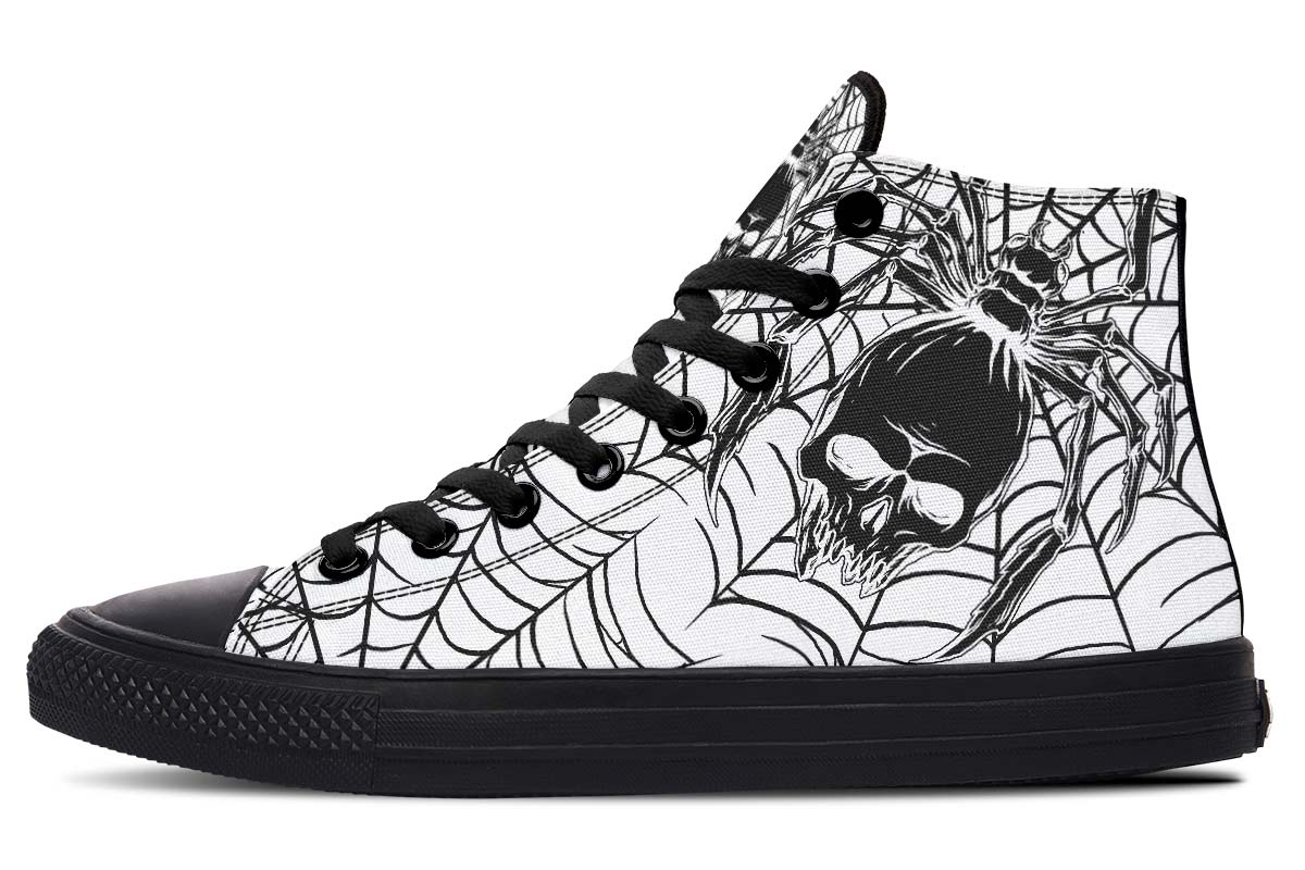 Spider Skull White