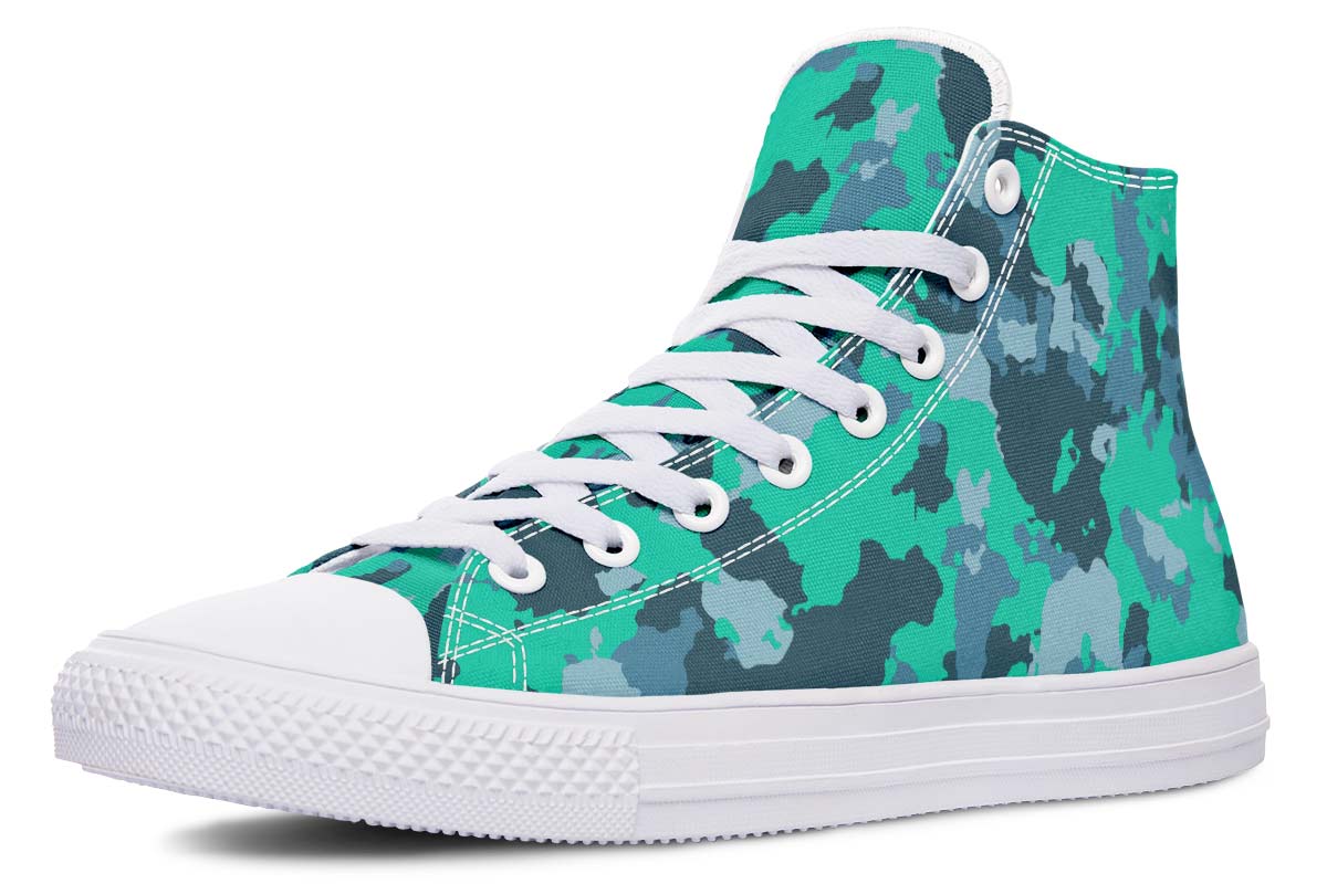 Fashion Cyan Camo