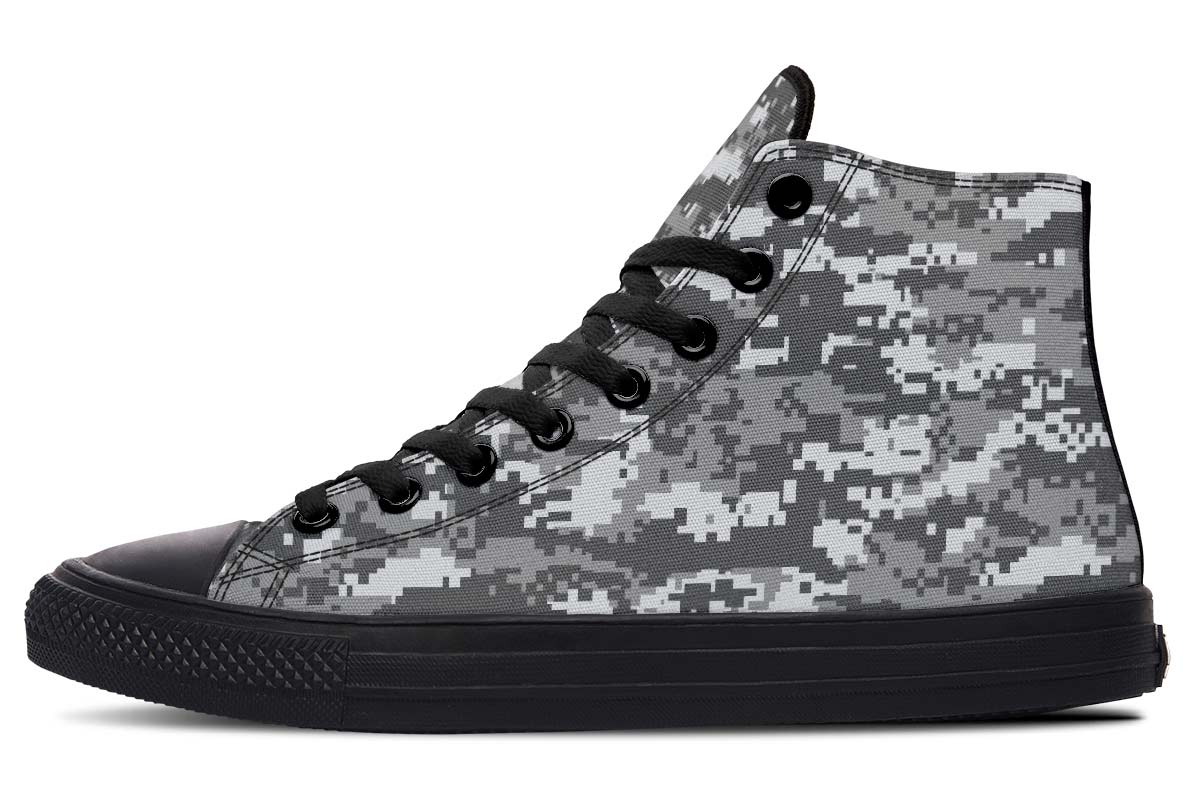 Pixel Grey Camo Pattern