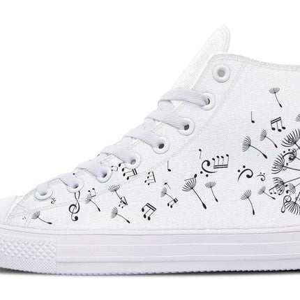 Musical Notes White