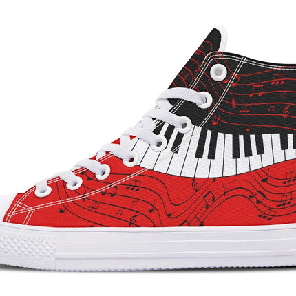 Piano Vibes Red