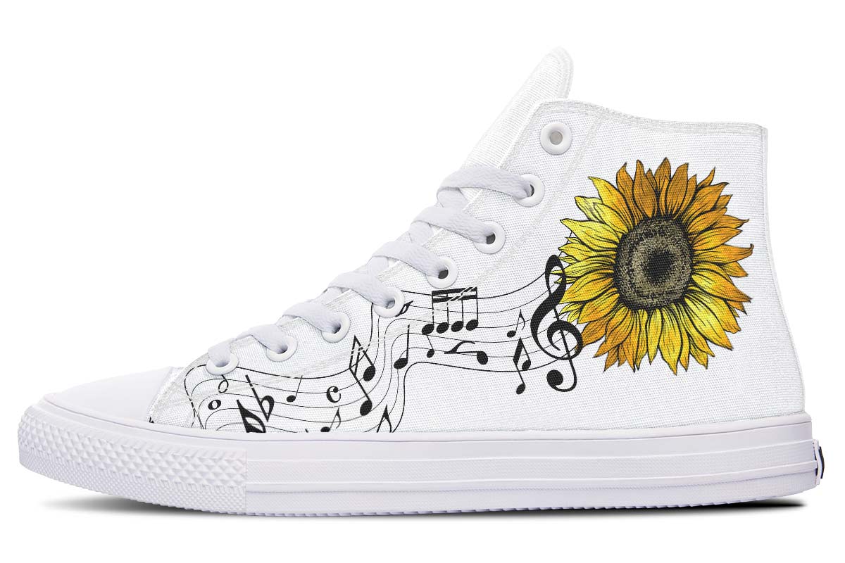 Sunflower And Music