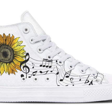 Sunflower And Music