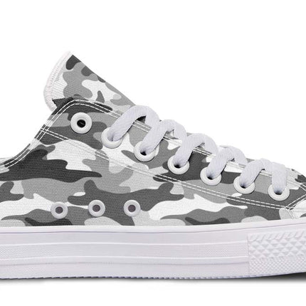 Grey And White Camo Pattern