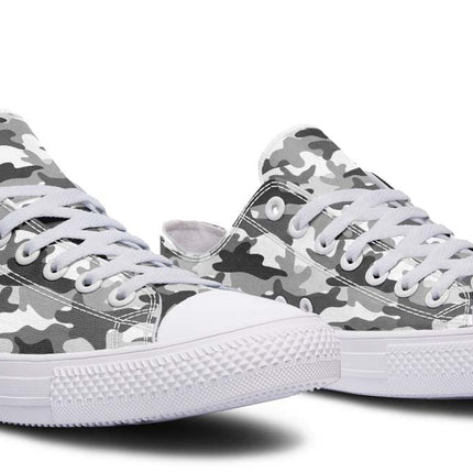 Grey And White Camo Pattern