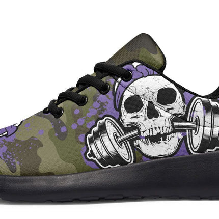 Camo Purple Splat Skull