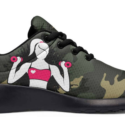Camo Weights Girl In Pink