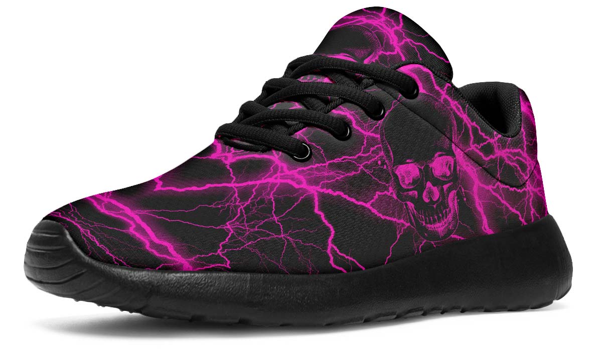 Pink Lightning Skull