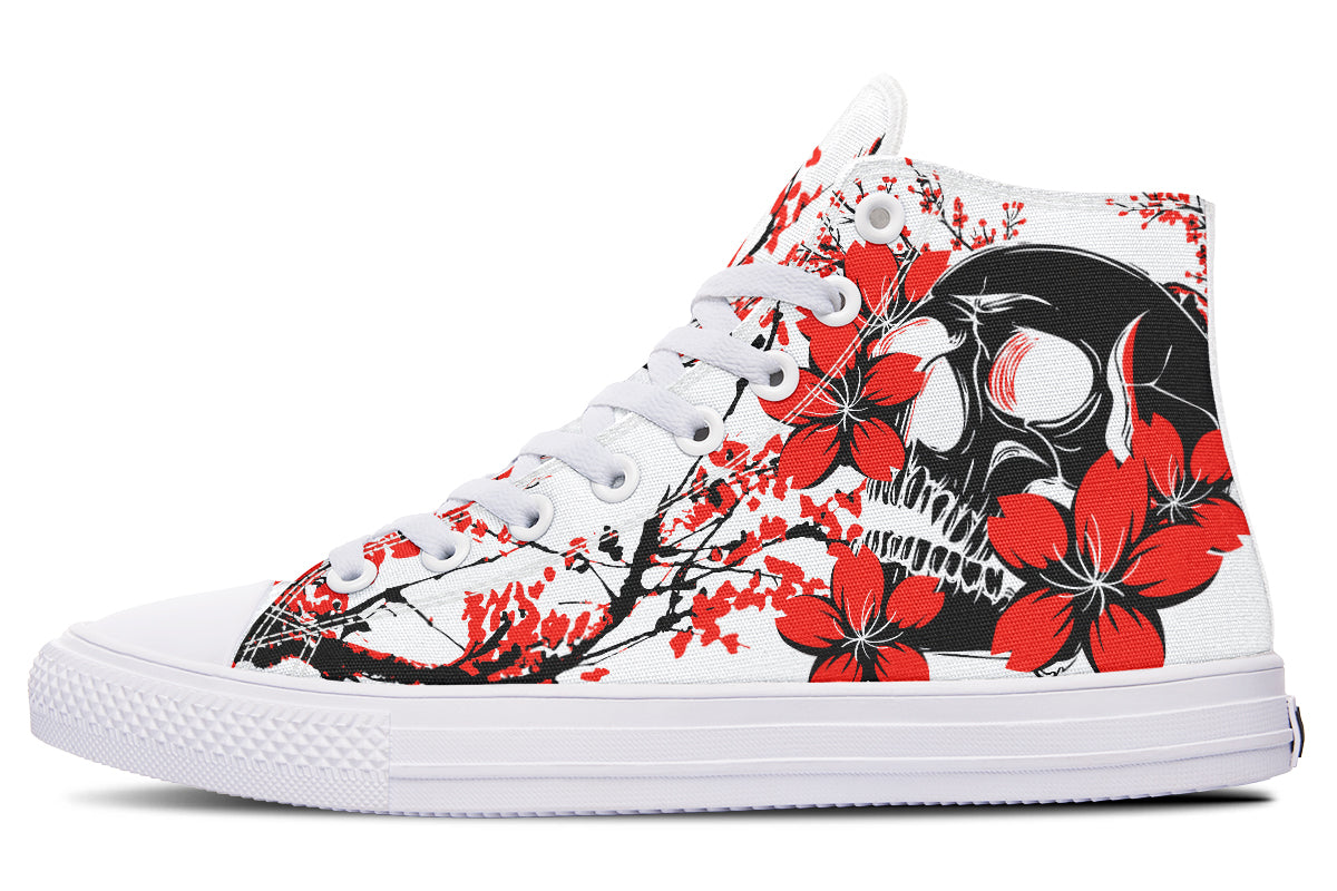 Black Skull Red Sakura