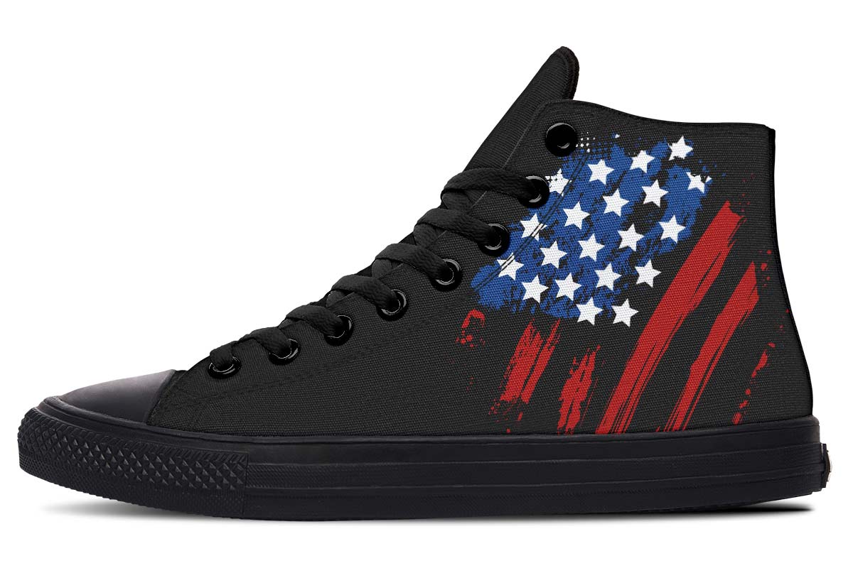 Usa Splatter Flag