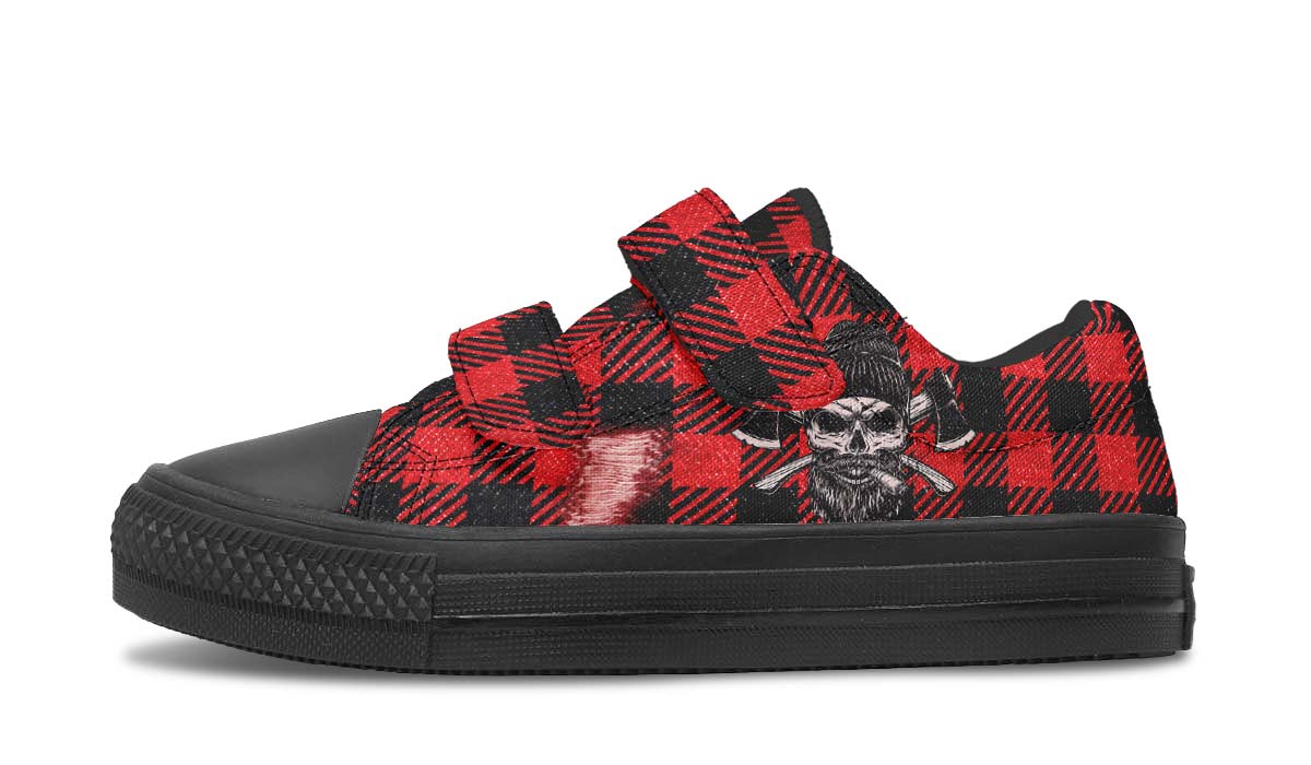 Red Check Skull