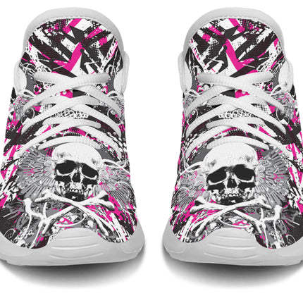 Pink And Grey Skull Workout