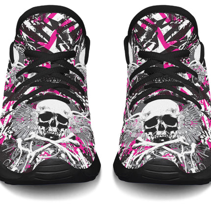 Pink And Grey Skull Workout