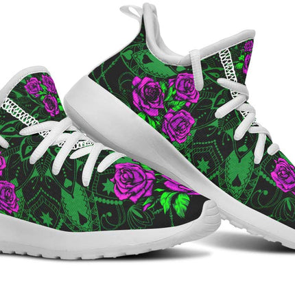 Purple And Green Rose