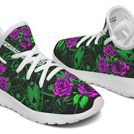 Purple And Green Rose