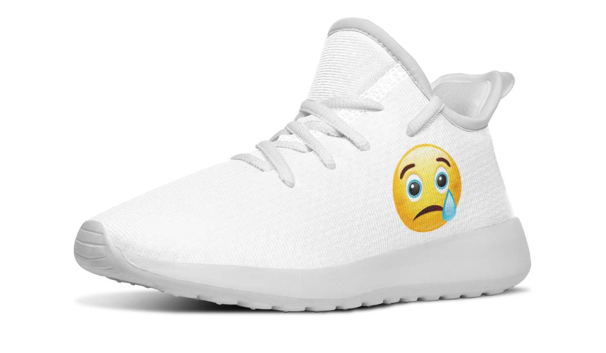 Crying Face White