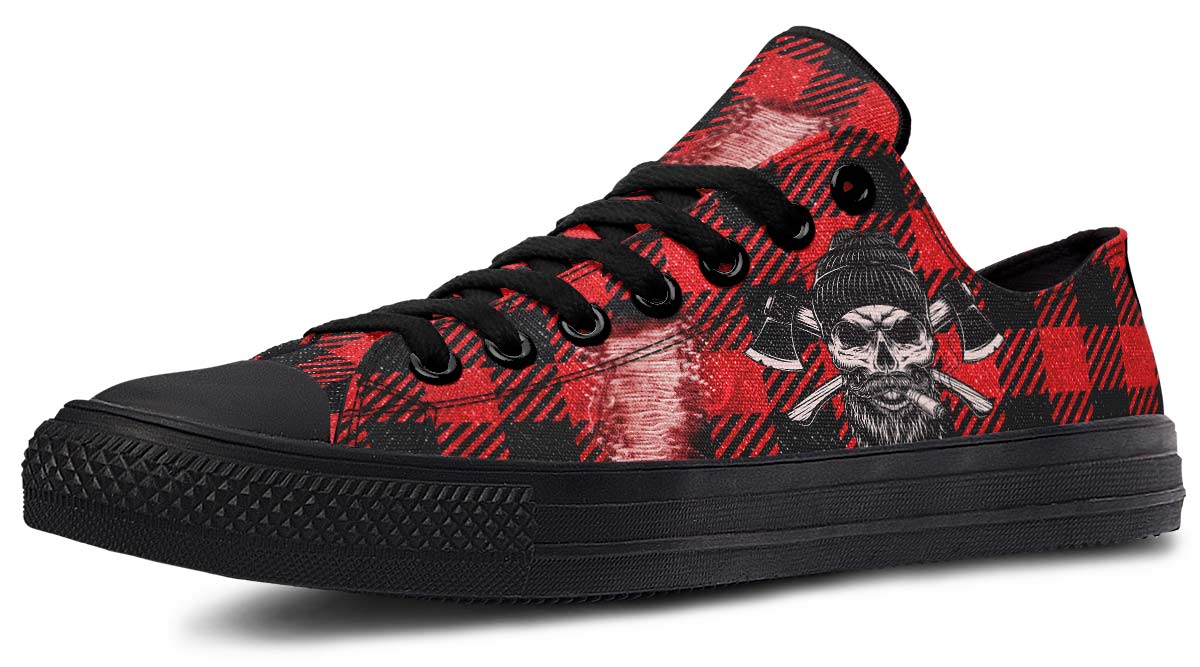 Red Check Skull