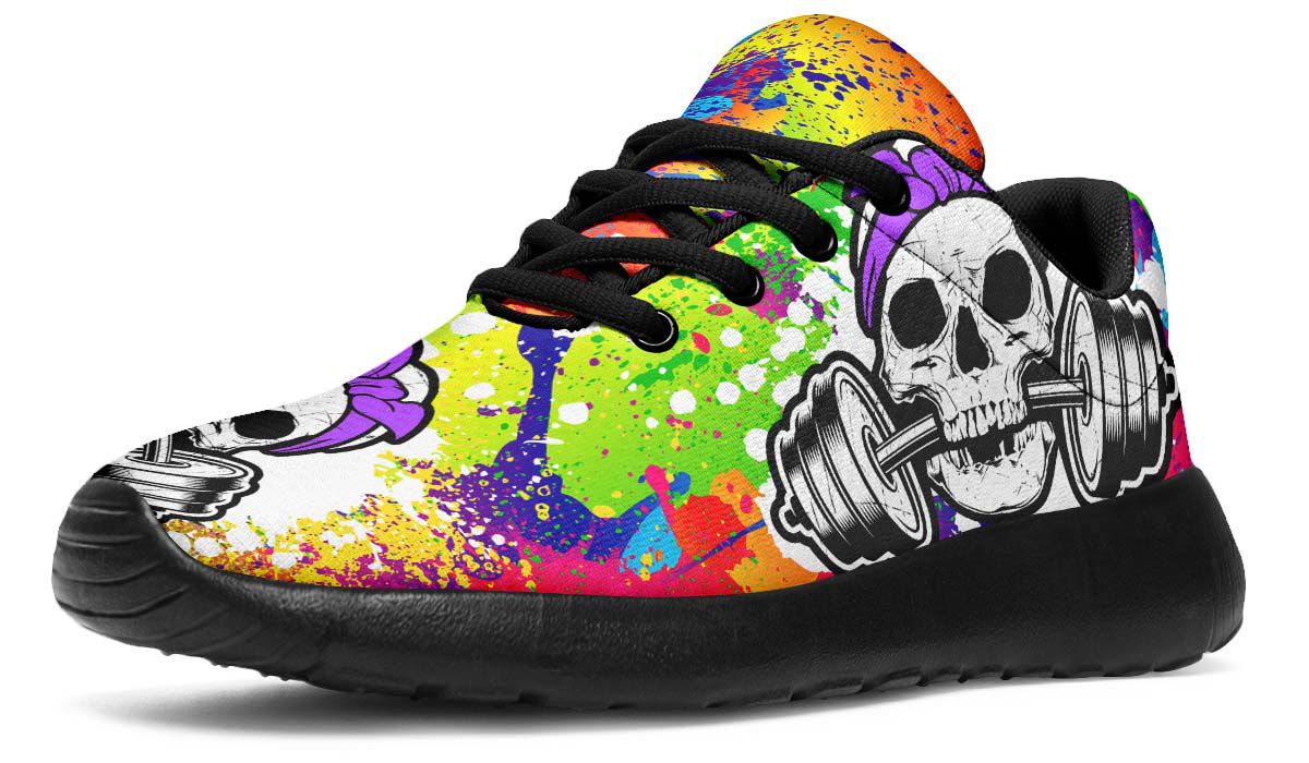 Funky Splat Skull