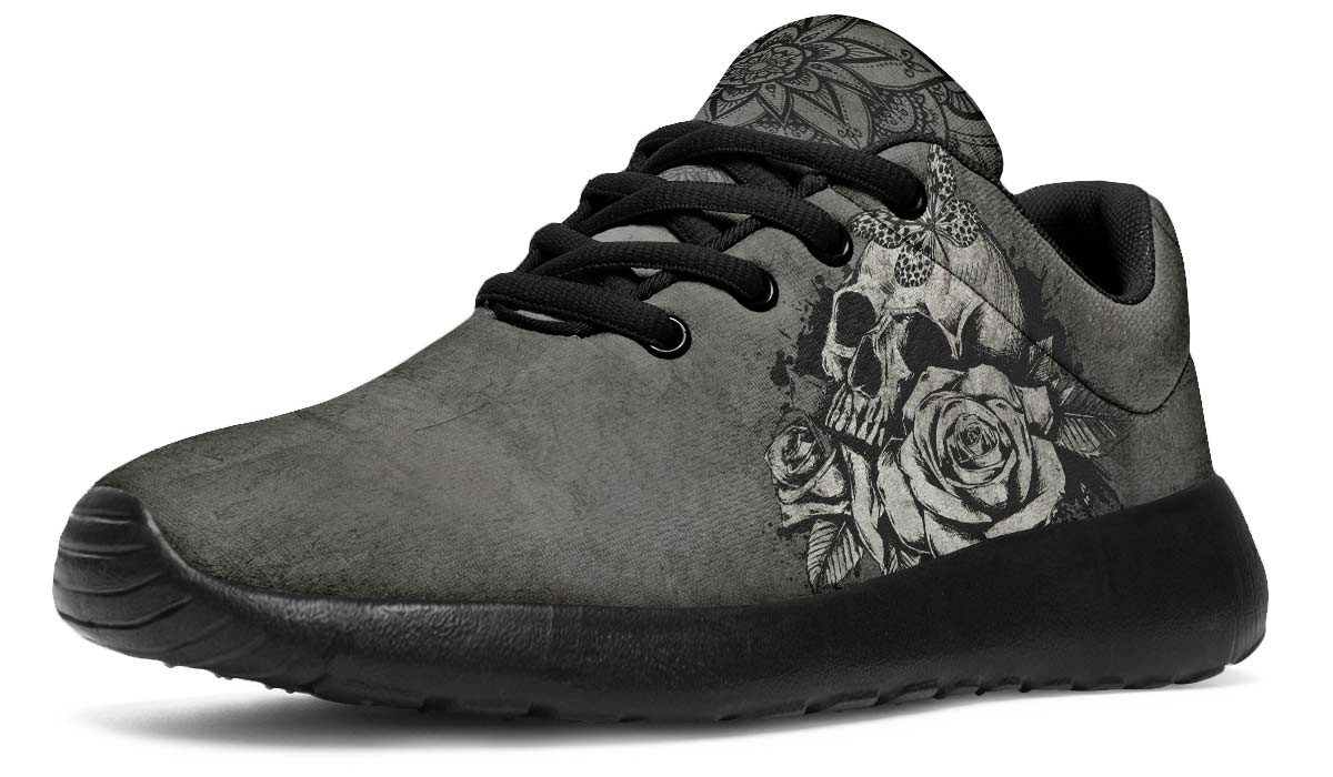 Grey Skull Rose