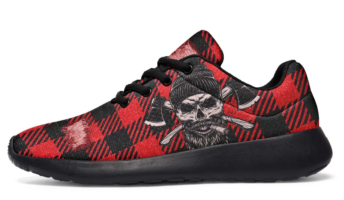 Red Check Skull