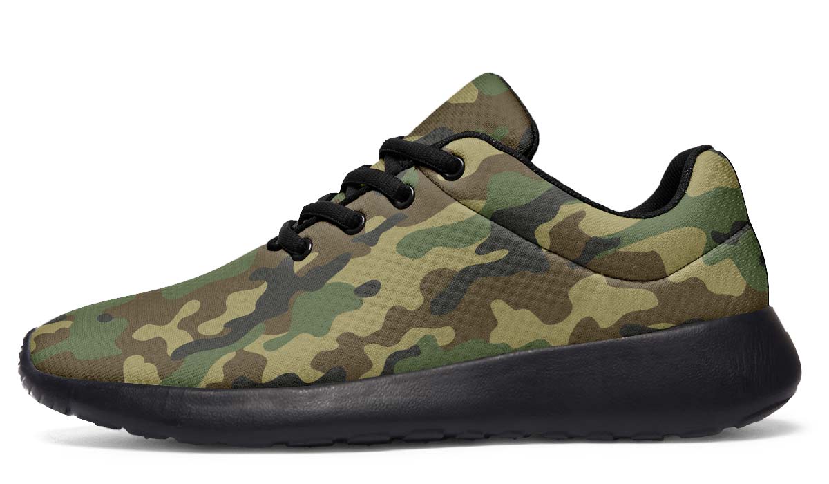 Camo green sneakers on sale