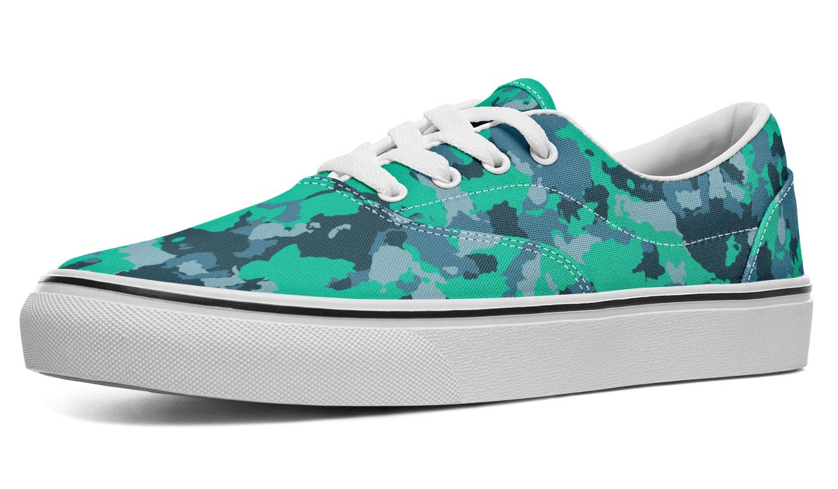 Fashion Cyan Camo