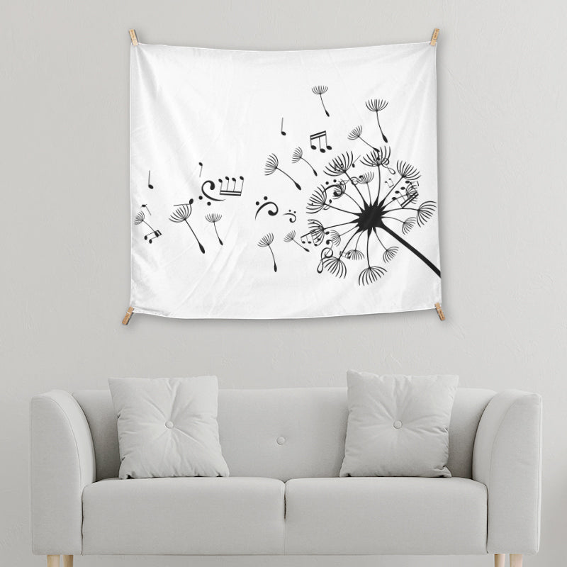 Musical Notes White