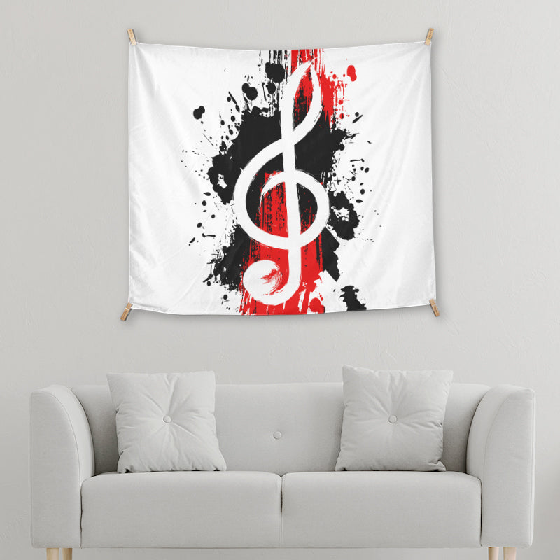 Treble Clef Abstract