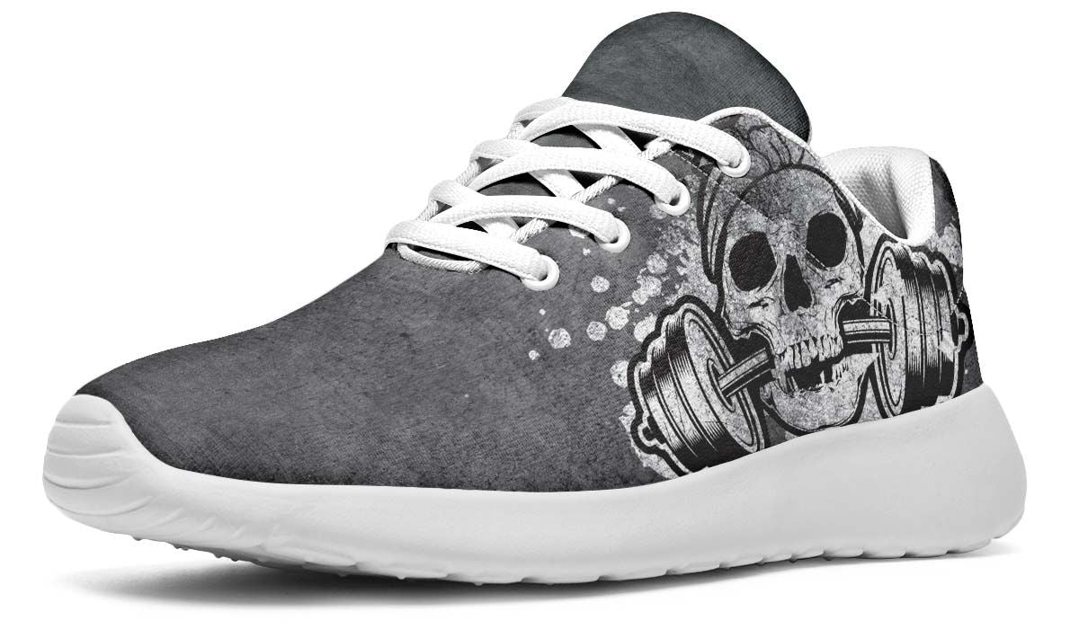 Gray Splat Skull